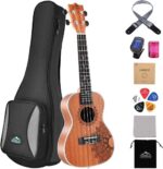 Why We Love the EASTROCK 23″ Sapele Ukulele Kit Together