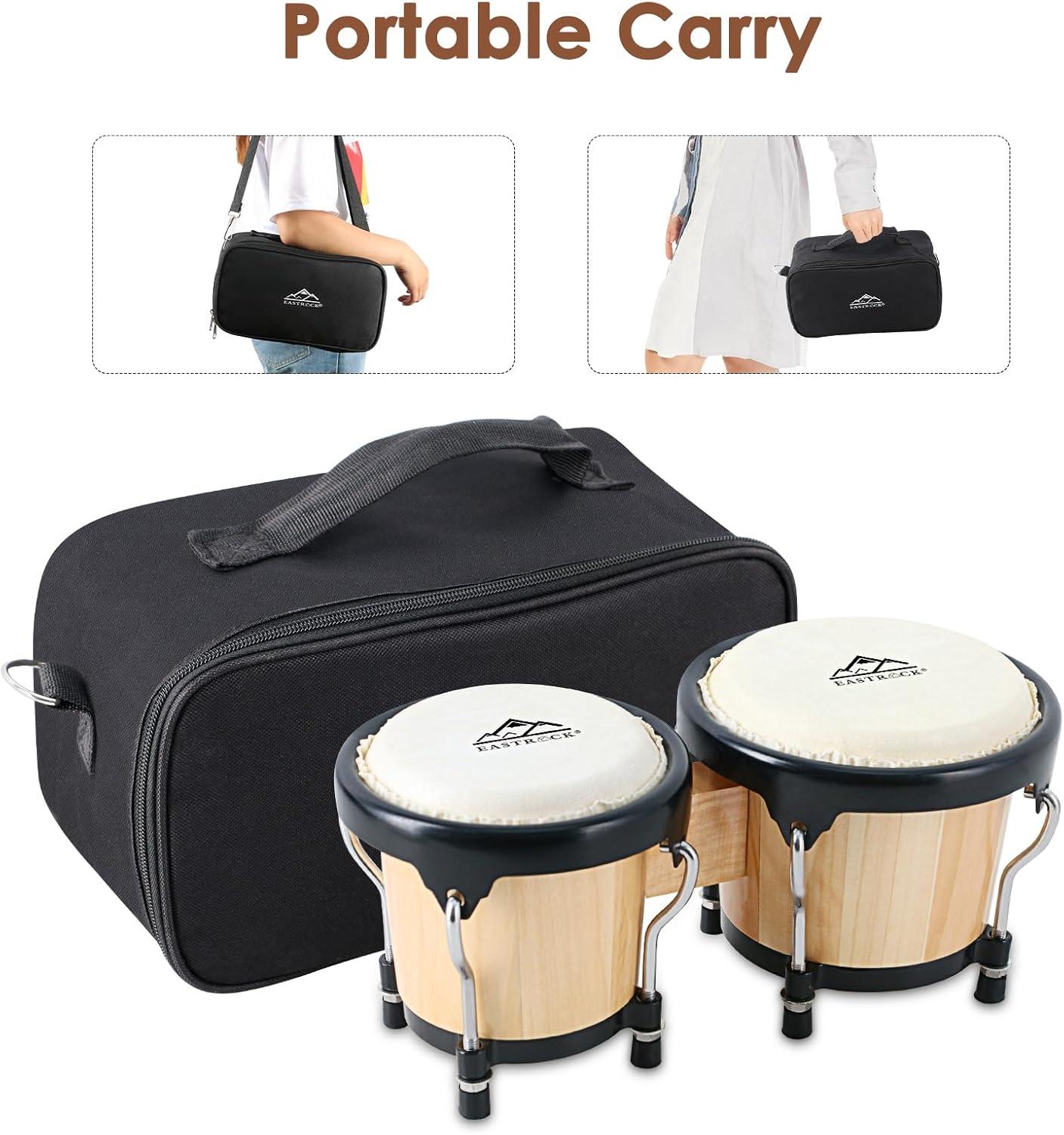 EastRock Bongo Drum Set Review: Perfect for All​ Ages & Skills