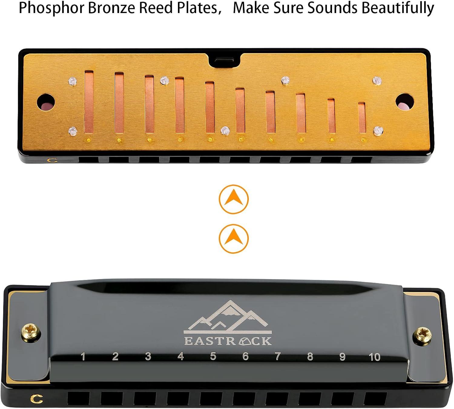 why We Recommend the ‍EastRock Blues Harmonica for​ All Levels